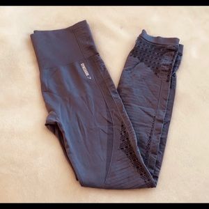 Gymshark Black High Waisted Seamless Workout Leggings